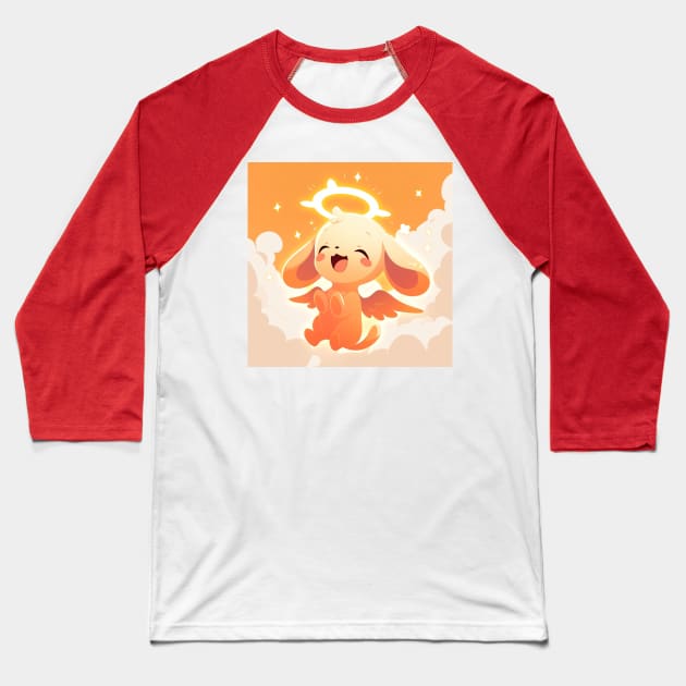 Heaven puppy Baseball T-Shirt by Josimp